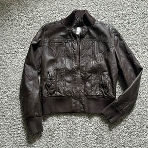 Women’s Brown Leather Jacket